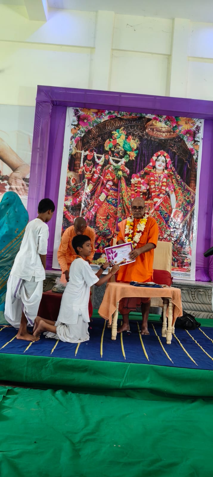 Sacred scriptures display